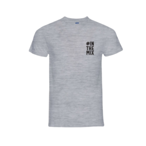 T-shirt "InTheMix" manica corta grigia