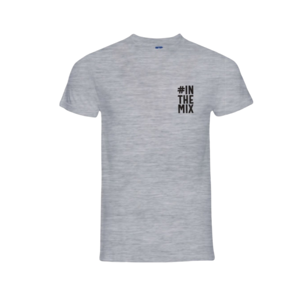 T-shirt "InTheMix" manica corta grigia