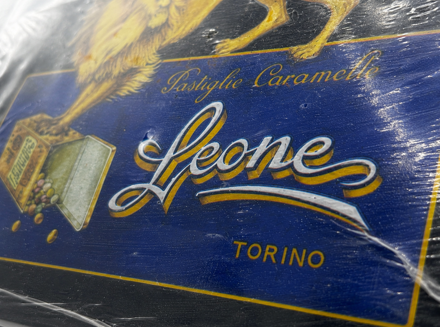 Targa Pubblicitaria Pastiglie Leone