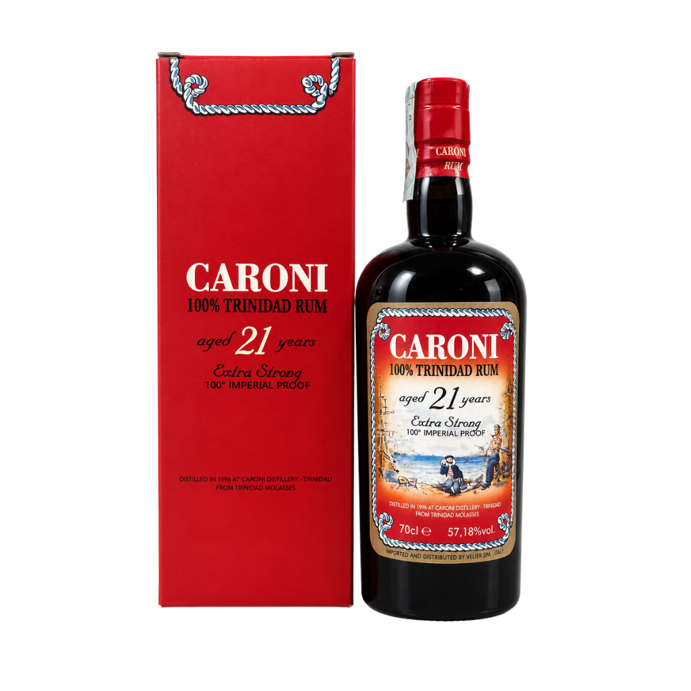 Caroni 100% Trinidad Rum 21 Years Extra Strong – 1996