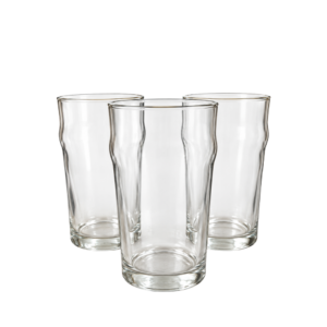 Set 3 bicchieri vintage da birra