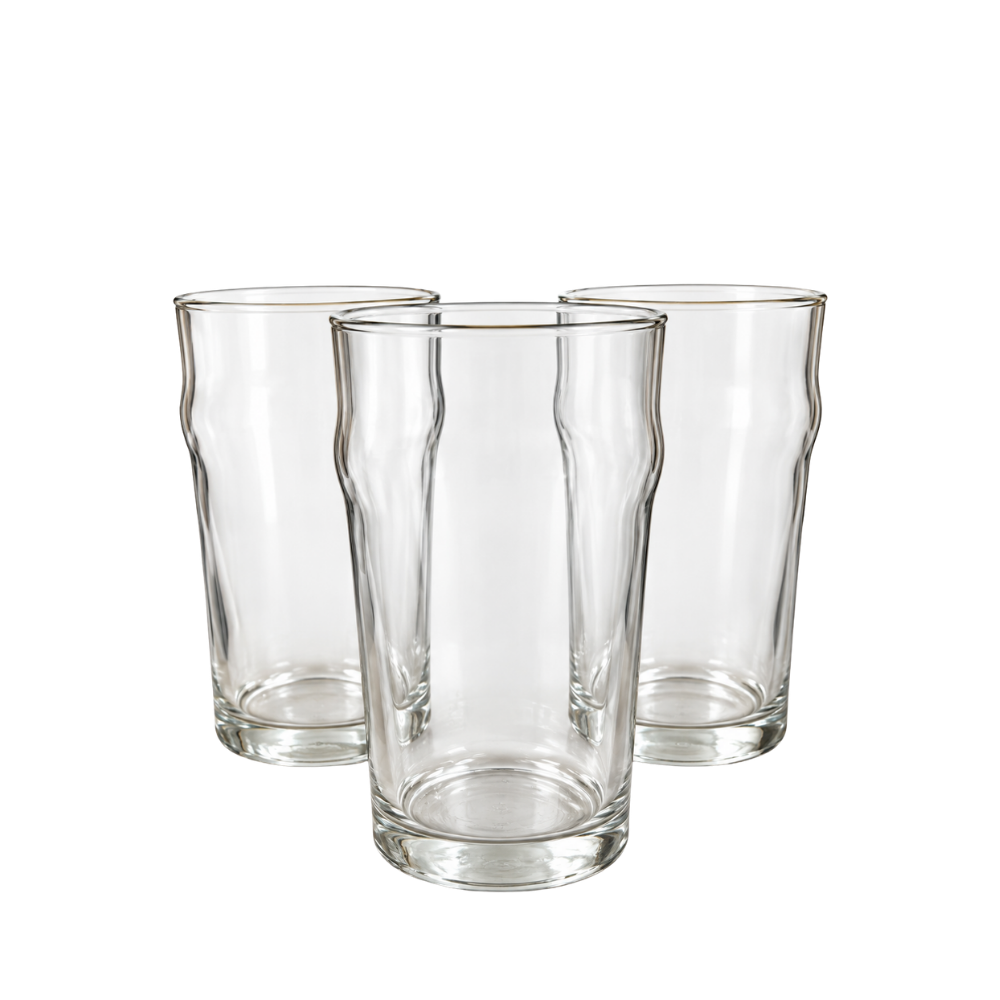 Set 3 bicchieri vintage da birra