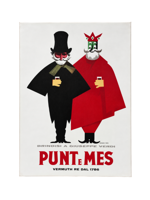 Tela Vintage Punt e Mes – “Brindisi a Giuseppe Verdi”