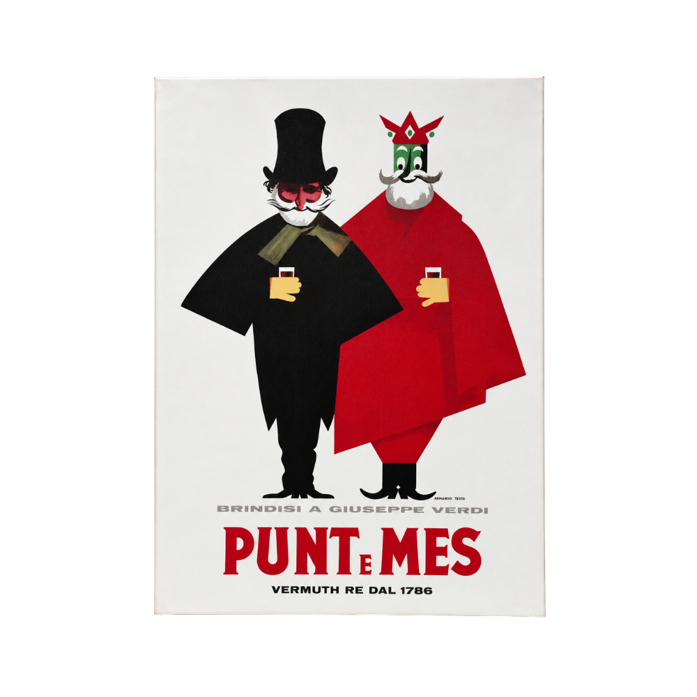 Tela Vintage Punt e Mes – “Brindisi a Giuseppe Verdi”