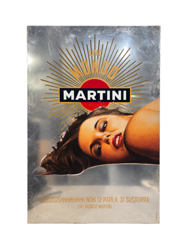 Poster Vintage Martini – “Live Mondo Martini”