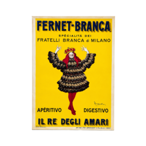Tela Vintage Fernet-Branca – “Il Re degli Amari”