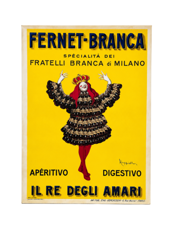 Tela Vintage Fernet-Branca – “Il Re degli Amari”