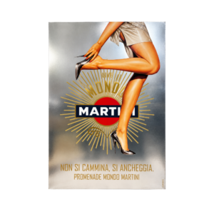 Poster Vintage Martini – “Non Si Cammina, Si Ancheggia”