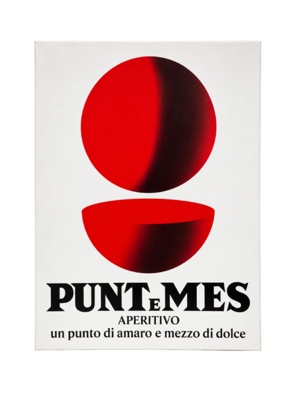 Tela Vintage Punt e Mes Carpano – Armando Testa