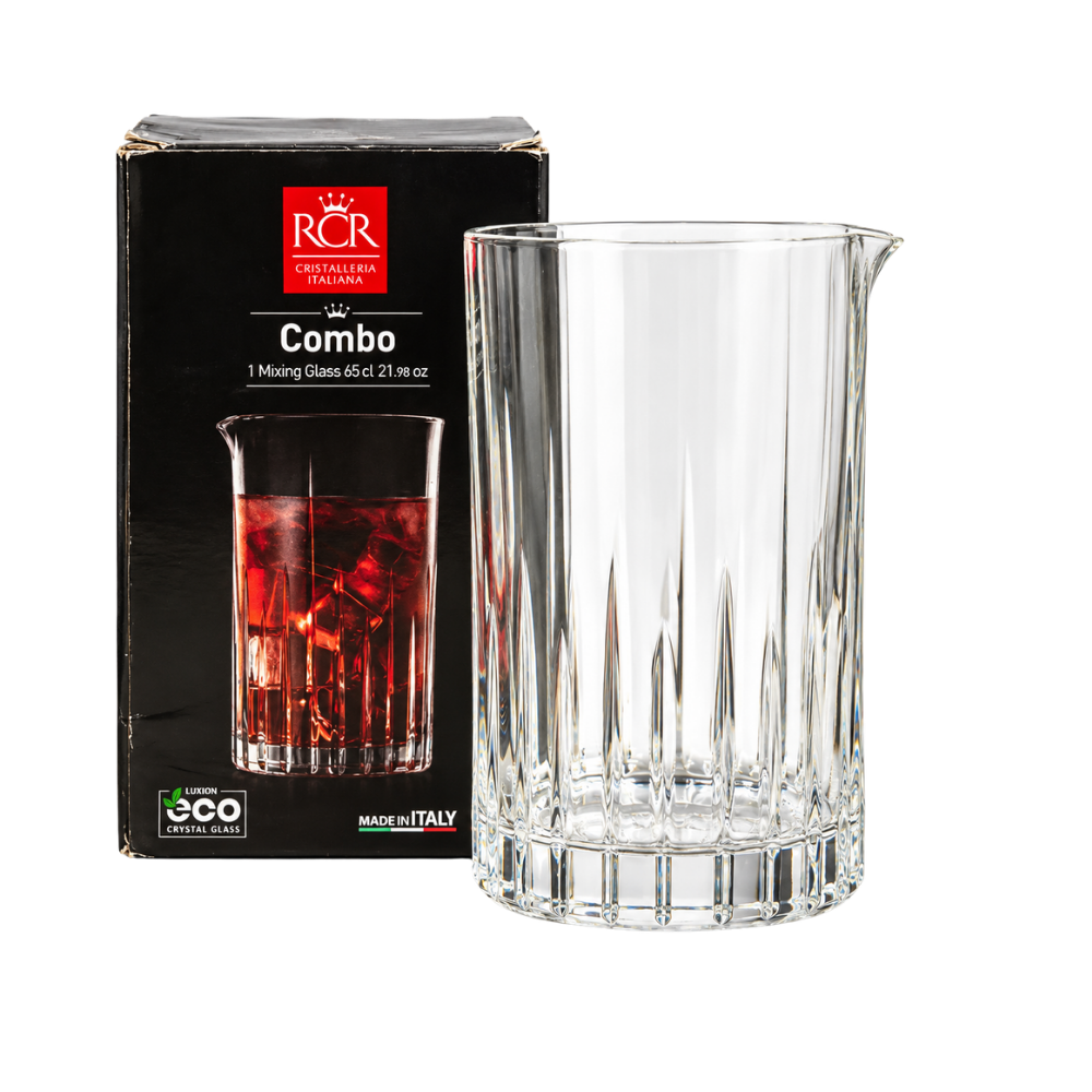 Mixing Glass RCR Combo 65 cl in Cristallo Luxion